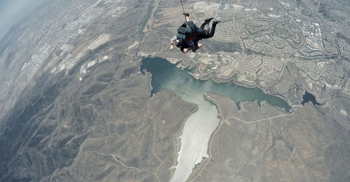Elite athlete in a high-altitude adventure mission